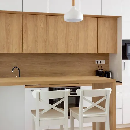 As Apartman Bella S Loggiou A Bezplatnym Vnutornym Parkovanim 科希策 外观 照片