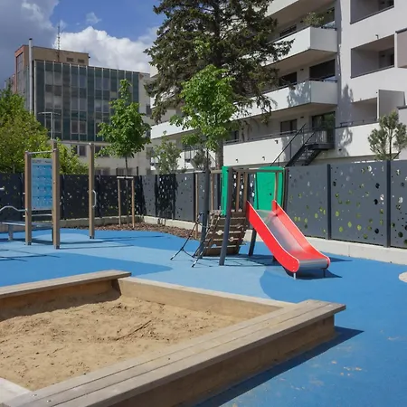 As Apartman Bella S Loggiou A Bezplatnym Vnutornym Parkovanim 科希策 外观 照片